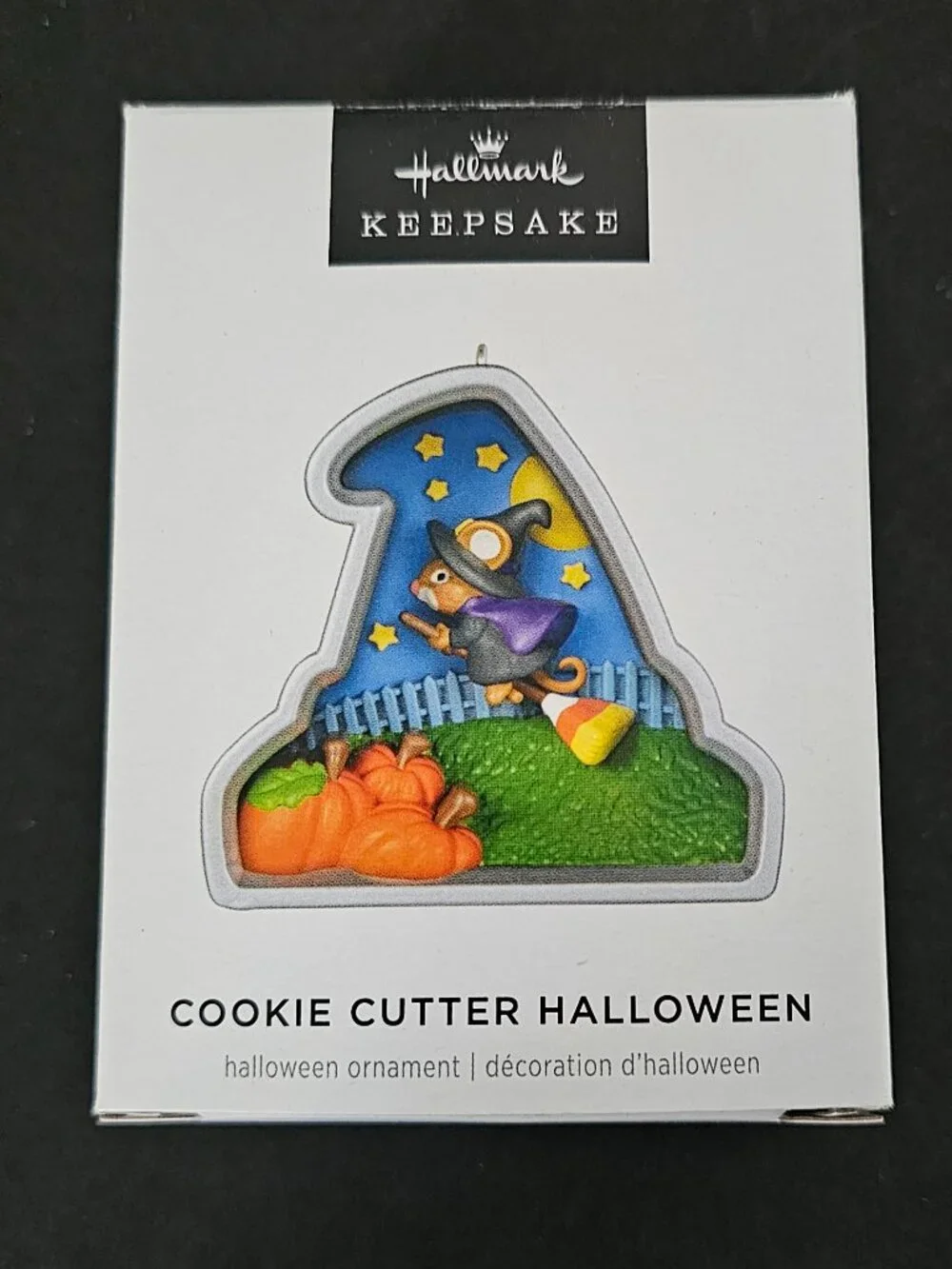 Hallmark Cookie Cutter Halloween/Witches Hat Ornament 2024